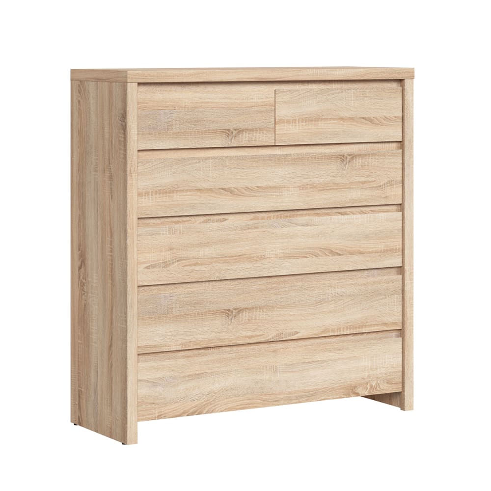 wohnli-moebel-suche-Kommode-mit-6-Schubladen-Holzoptik-104.5cm Wohnli Möbelsuche - Kommode mit 6 Schubladen