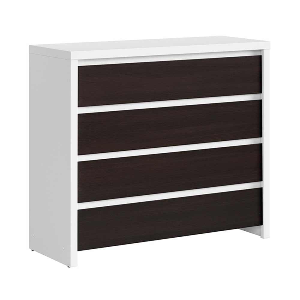 wohnli-moebel-suche-Kommode-mit-6-Schubladen-Weiss-und-Dunkle-Holzoptik-104.5cm Wohnli Möbelsuche - Kommode mit 6 Schubladen