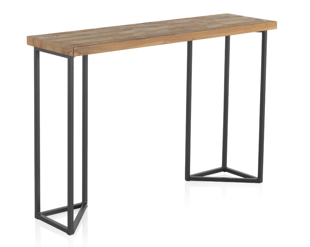 wohnli-moebel-suche-Konsole-Ulme-Altholz-Metallbeine Wohnli Möbelsuche - Konsole Ulme Altholz Metallbeine