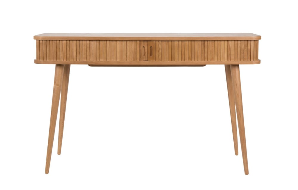 Wohnli Möbelsuche - Konsole aus Esche im skandinavischen Vintage-Stil mit Schiebetüren