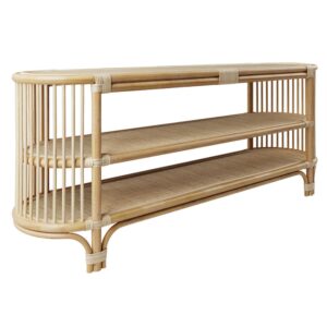 wohnli-moebel-suche-Konsole-aus-natuerlichem-Rattan-mit-Regalen-140-cm Wohnli Möbelsuche - Konsole aus natürlichem Rattan mit Regalen