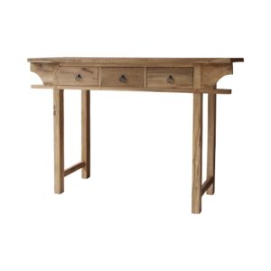 Wohnli Möbelsuche - Konsole aus recyceltem massivem Teakholz