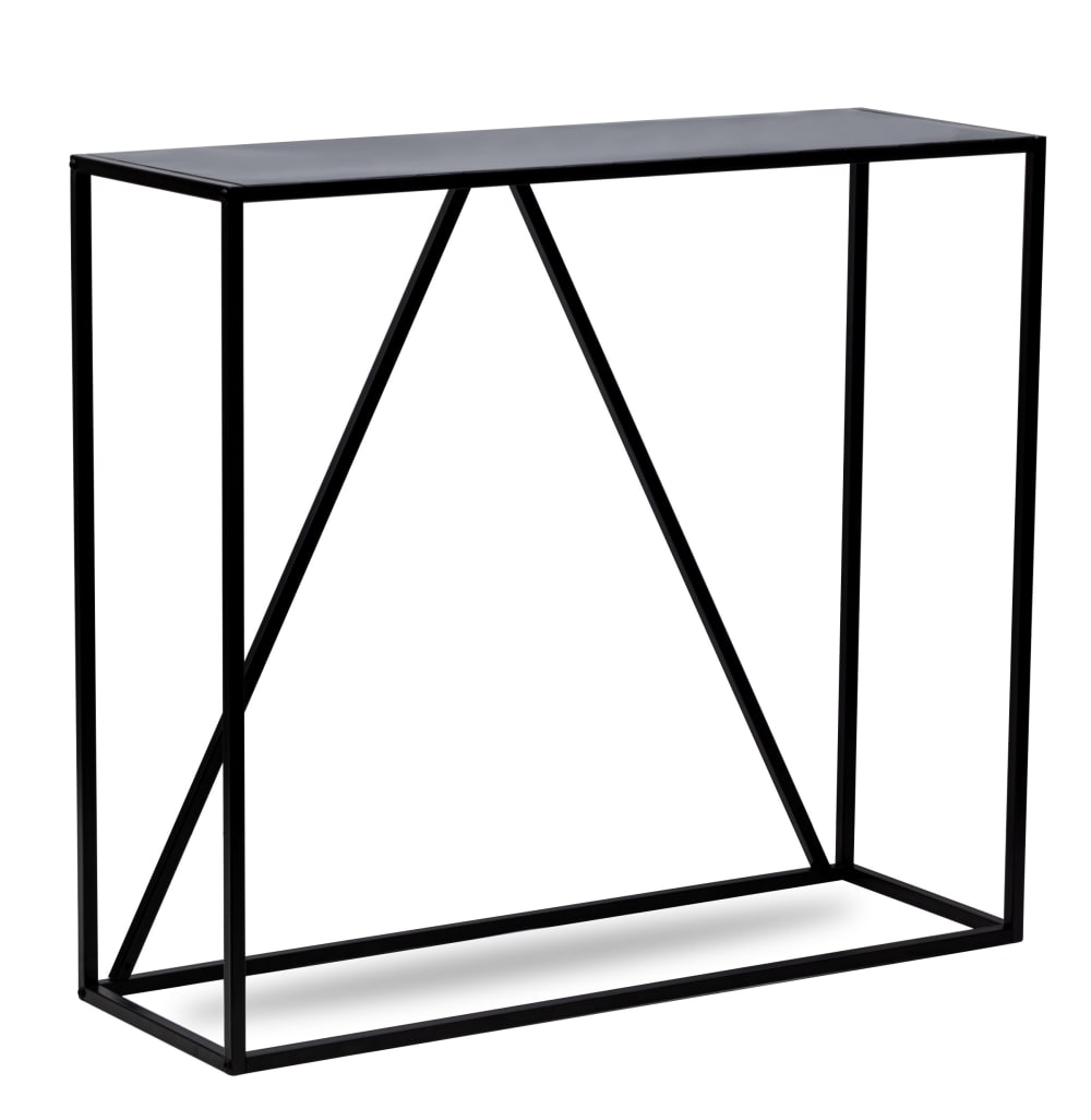 Wohnli Möbelsuche - Konsolentisch aus Metall Schwarz