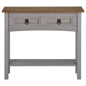 Wohnli Möbelsuche - Konsolentisch mit 2 Schubladen aus Kiefer