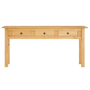 Wohnli Möbelsuche - Konsolentisch mit 3 Schubladen aus Kiefer Holz