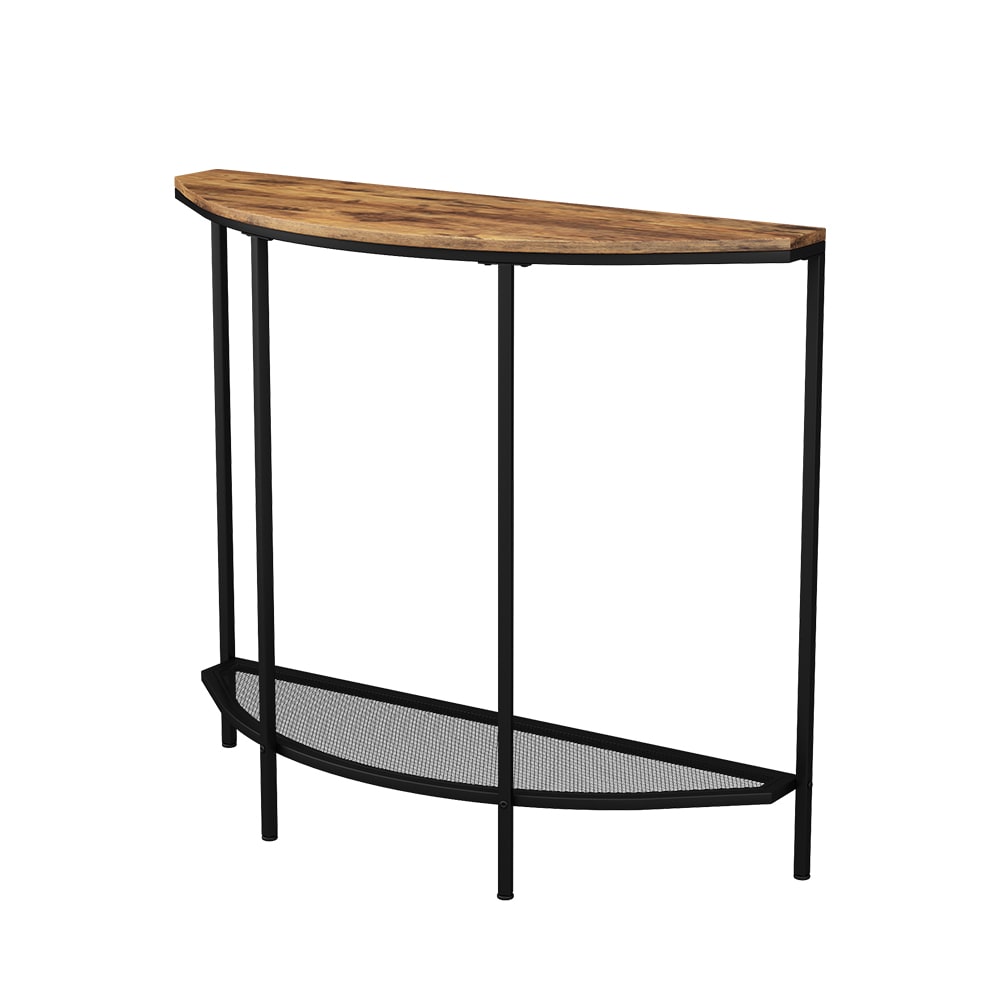 wohnli-moebel-suche-Konsolentisch-mit-offener-Ablage-Eiche-rustikal-92-x-81.5cm Wohnli Möbelsuche - Konsolentisch mit offener Ablage