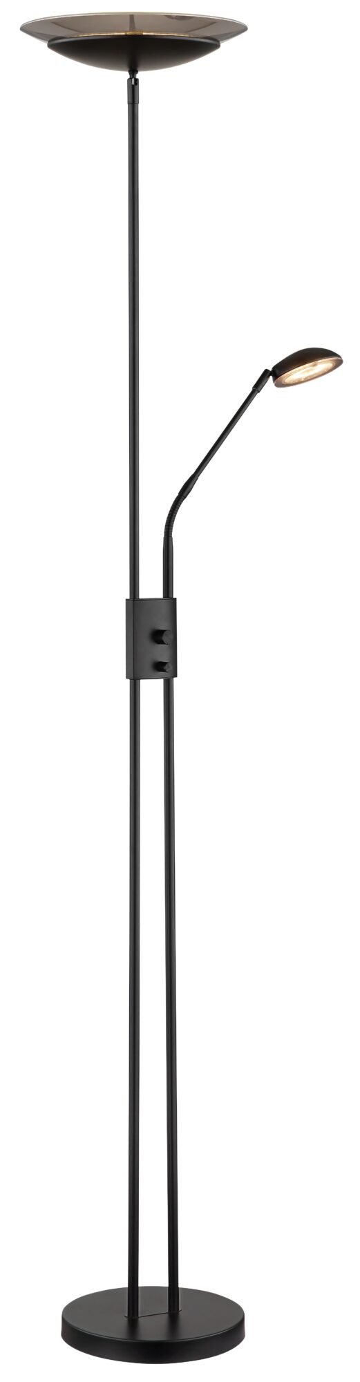 wohnli-moebel-suche-LED-Stehleuchte-Ganina-Schwarz-max-185-Watt Wohnli Möbelsuche - LED-Stehleuchte Ganina Schwarz max. 18