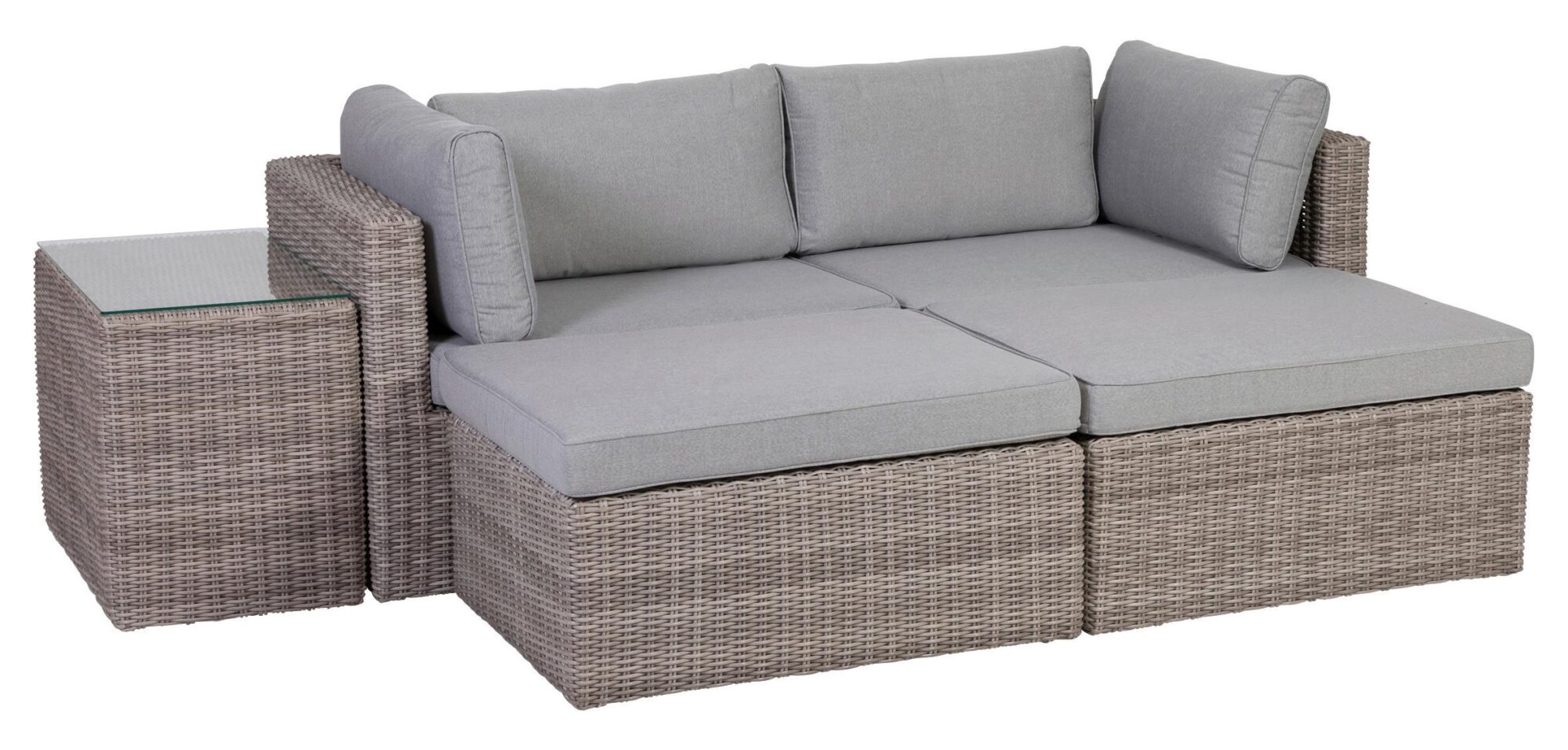wohnli-moebel-suche-Loungegarnitur-Palma-5-tlg-aus-Kunststoff-mit-Kissen Wohnli Möbelsuche - Loungegarnitur Palma 5-tlg aus Kunststoff mit Kissen