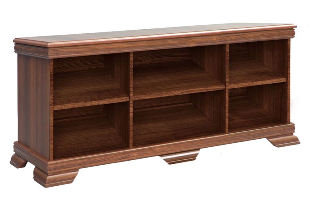 Wohnli Möbelsuche - Lowboard mit 6 offenen Fächern aus MDF