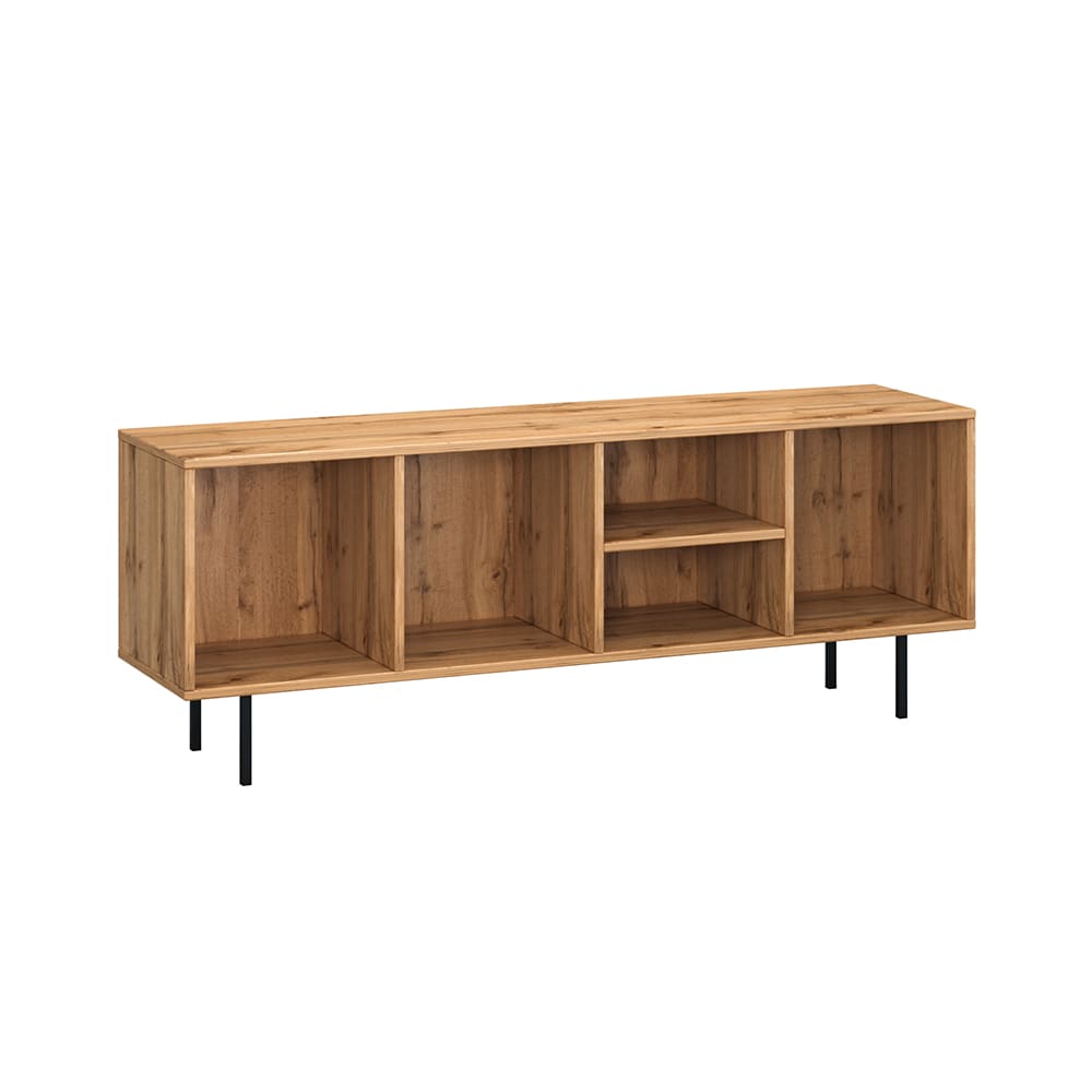 Wohnli Möbelsuche - Lowboard mit offenen Fächern aus Spanplatte