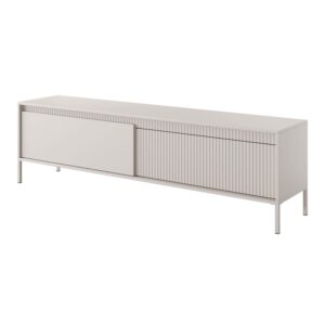 wohnli-moebel-suche-Lowboard-mit-viel-Stauraum-aus-Eichenholz-188x40x54cm-beige Wohnli Möbelsuche - Lowboard mit viel Stauraum aus Eichenholz