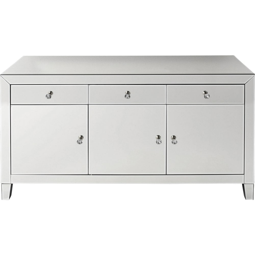 wohnli-moebel-suche-M20023456 Wohnli Möbelsuche - Sideboard mit 3 Schubladen und 3 Türen aus verspiegeltem Glas