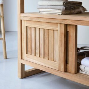 90x75x57cm Holz Beige Tikamoon Möbel Badezimmermöbel Waschtische