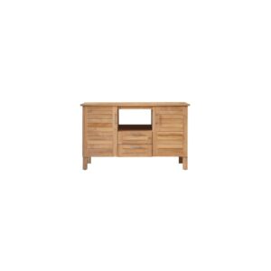 Wohnli Möbelsuche - Waschtischunterschrank aus massivem Teakholz 125 cm