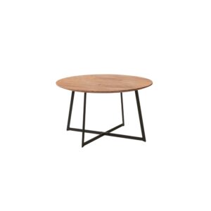 wohnli-moebel-suche-M20026409 Wohnli Möbelsuche - Couchtisch aus Akazienholz mit Metallfüßen rund 80 cm