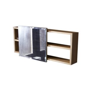 Wohnli Möbelsuche - Spiegelschrank aus massivem Teak