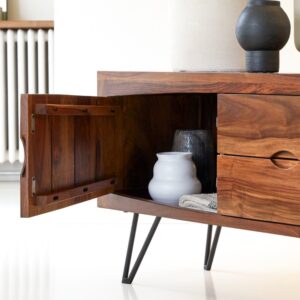 wohnli-moebel-suche-M20026458-1 TV Schrank aus massivem Palisanderholz 150 cm 150x62x45cm Holz Braun Tikamoon Möbel Wohnzimmermöbel TV-Möbel