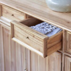 120x85x41cm Holz Beige Tikamoon Möbel Esszimmermöbel Sideboards, Highboards & niedrige Anrichten