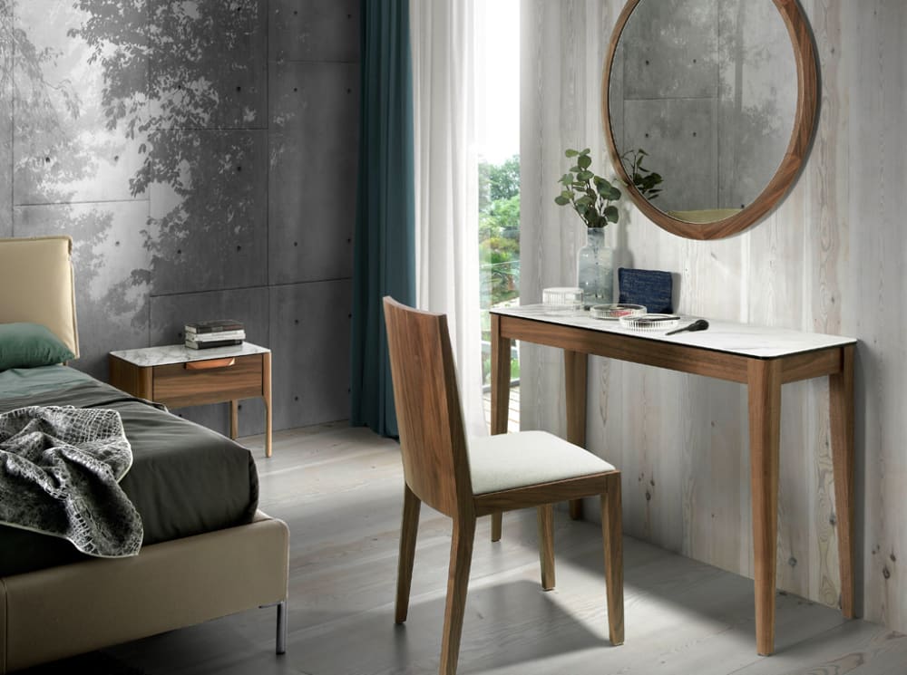 wohnli-moebel-suche-M20027904-1 Konsolentisch mit Marmorplatte 39x75x120cm Marmor Braun Angel Cerda Möbel Wohnzimmermöbel Konsolentische