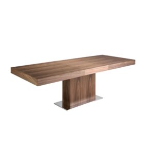 wohnli-moebel-suche-M20030270-1 Ausziehbarer Esstisch Walnussholz 100x75x180cm Holz Braun Angel Cerda Möbel Esszimmermöbel Esstische