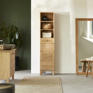 Wohnli Möbelsuche - Hochschrank aus massivem Eichenholz