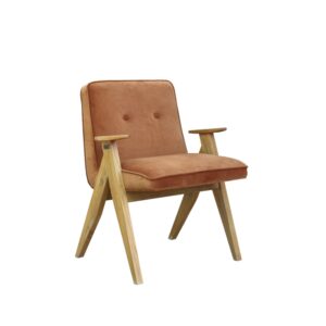 wohnli-moebel-suche-M20031637 Wohnli Möbelsuche - Sessel aus Eiche und Samt Caramel