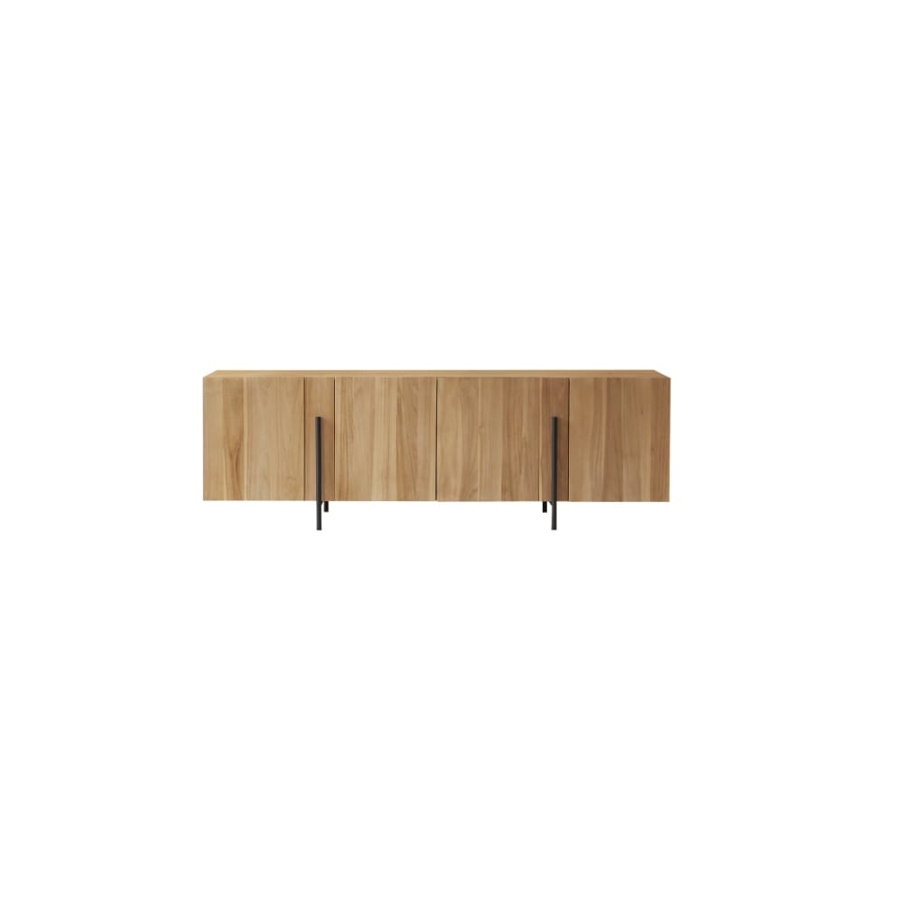 wohnli-moebel-suche-M20031642 Wohnli Möbelsuche - Niedriges Buffet aus massivem Teakholz 165 cm