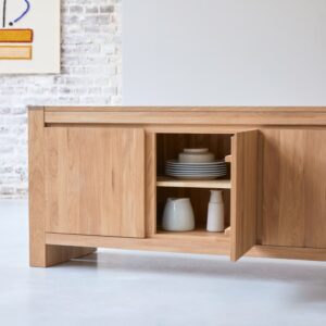 210x70x50cm Holz Beige Tikamoon Möbel Esszimmermöbel Sideboards, Highboards & niedrige Anrichten