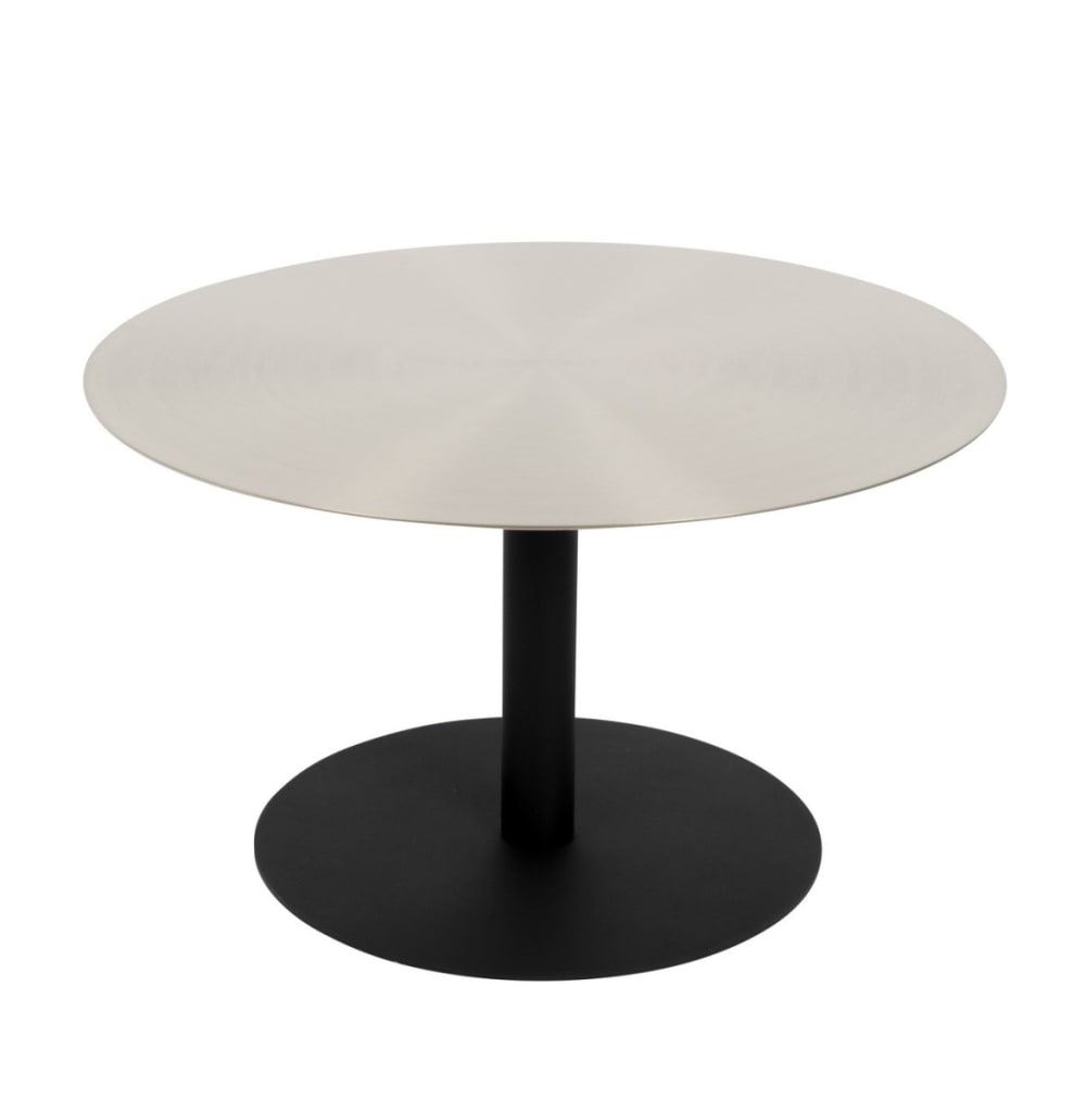 wohnli-moebel-suche-M20044192 Wohnli Möbelsuche - Runder Couchtisch aus gebürstetem Metall