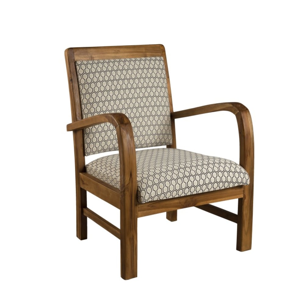 wohnli-moebel-suche-M20053523 Wohnli Möbelsuche - Hexago Sessel aus Teakholz und Stoff