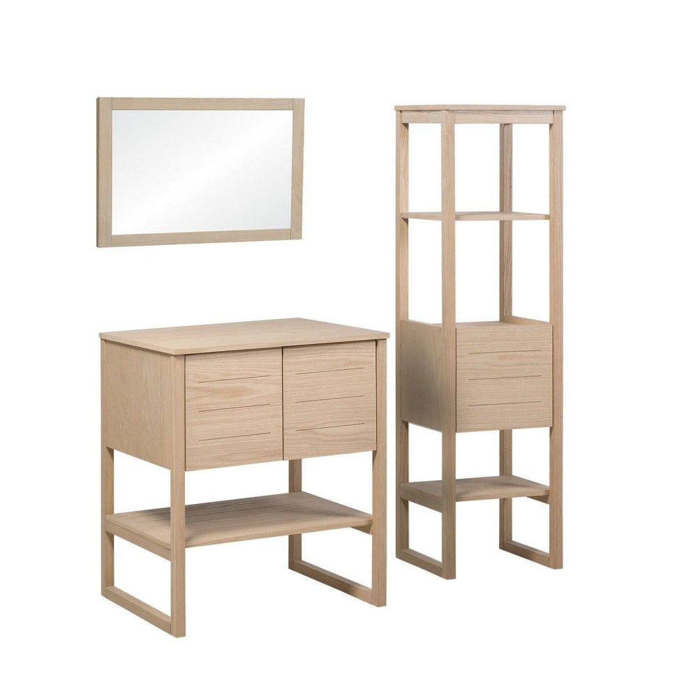 wohnli-moebel-suche-M21011430 Wohnli Möbelsuche - Einfacher Schrank + Spiegel + Säule