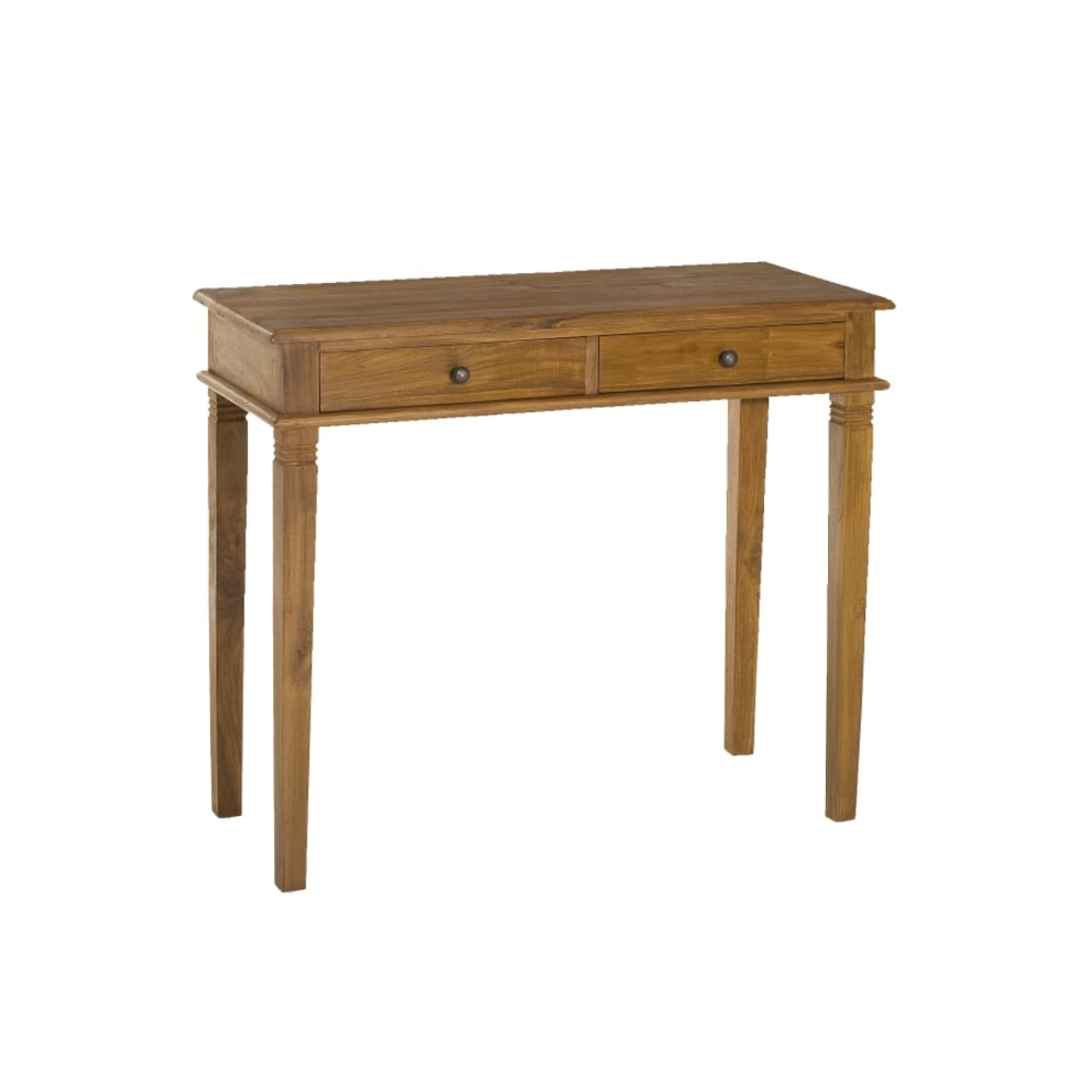 wohnli-moebel-suche-M21018796 Wohnli Möbelsuche - Schreibtisch mit 2 Schubladen aus Teakholz