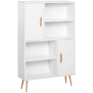 wohnli-moebel-suche-M21027461 Wohnli Möbelsuche - Skandinavische 4-Fach-Bibliothek & 2-Schränke Weiß