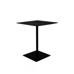 wohnli-moebel-suche-M21028388-1 Braza - Hoher Tisch aus schwarzem Holz und Stahl 70x93x70cm Holz Schwarz Dutchbone Möbel Esszimmermöbel Esstische