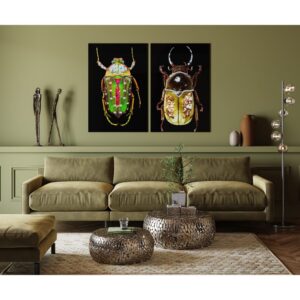 wohnli-moebel-suche-M21032062-1 66x30x66cm Stahl Silber Kare Design Möbel Wohnzimmermöbel Couchtische