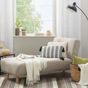 wohnli-moebel-suche-M21033866-1 75x41x75cm Stoff Beige Beliani Sofas und Sessel Sofas Recamieren