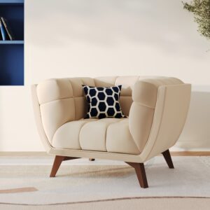 wohnli-moebel-suche-M21037095-1 gesteppter Samt-Sessel