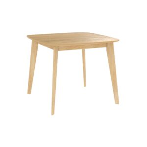 wohnli-moebel-suche-M21037559 Wohnli Möbelsuche - Quadratischer Tisch für 4 Personen aus hellem Naturholz 90 cm