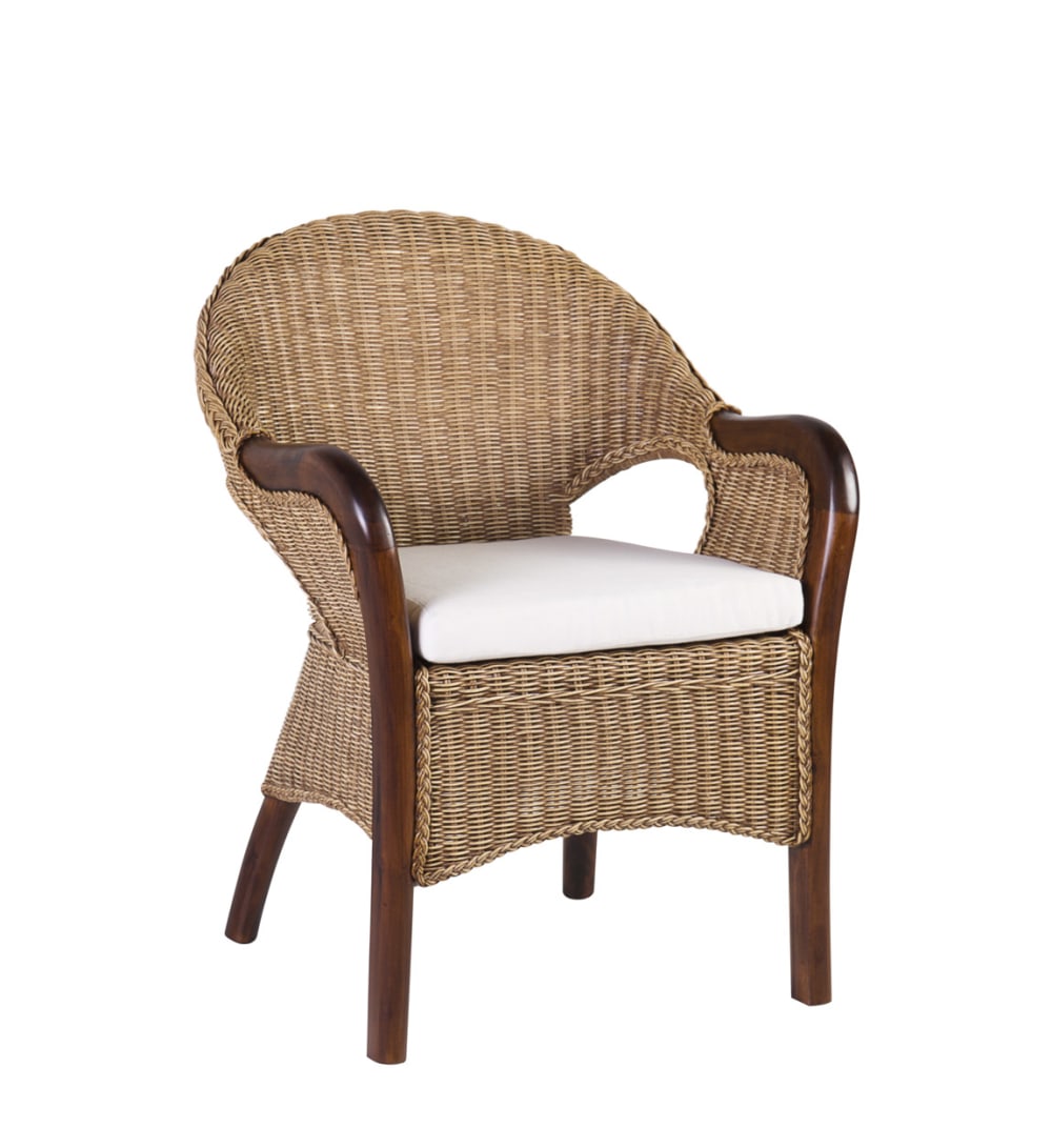 wohnli-moebel-suche-M21039421 Wohnli Möbelsuche - Sessel mit Kissen aus Holz und Rattan