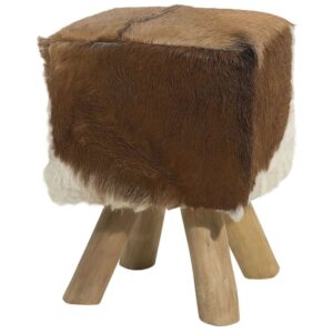 Wohnli Möbelsuche - Hocker aus Lammfell L31 cm