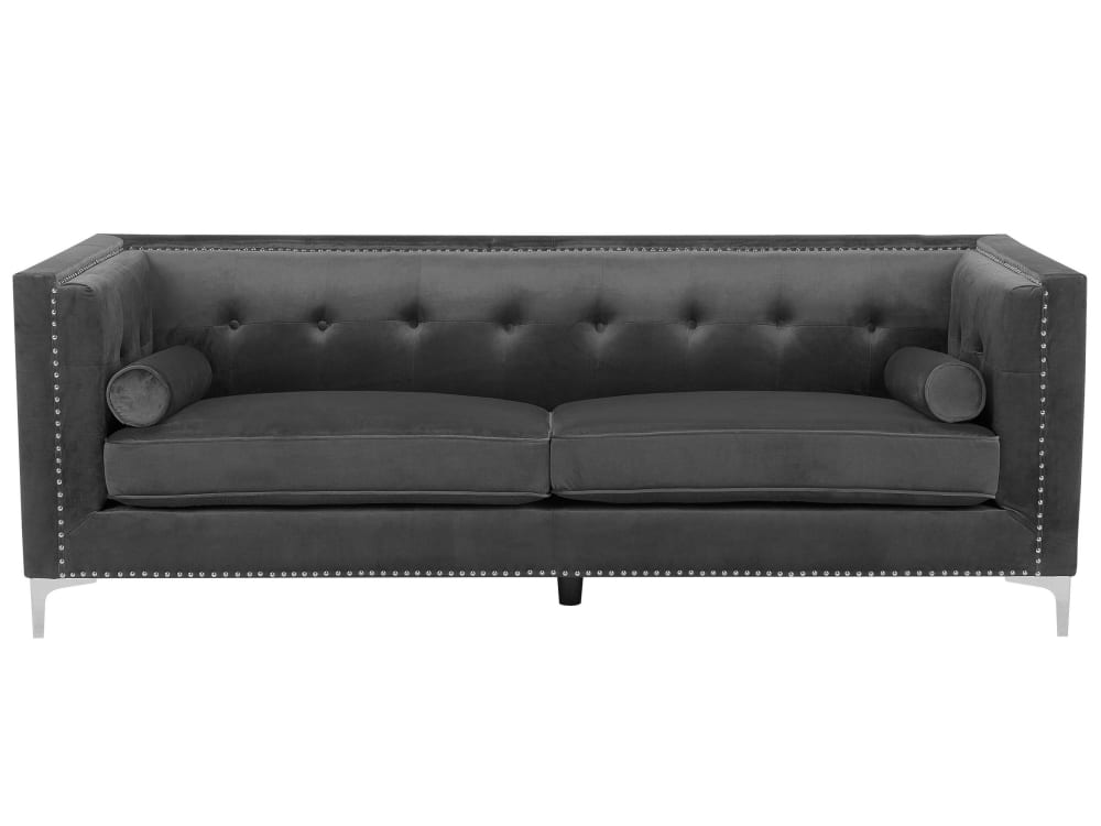 wohnli-moebel-suche-M21051515 Wohnli Möbelsuche - 3-Sitzer Sofa 3 Personen aus Samtstoff