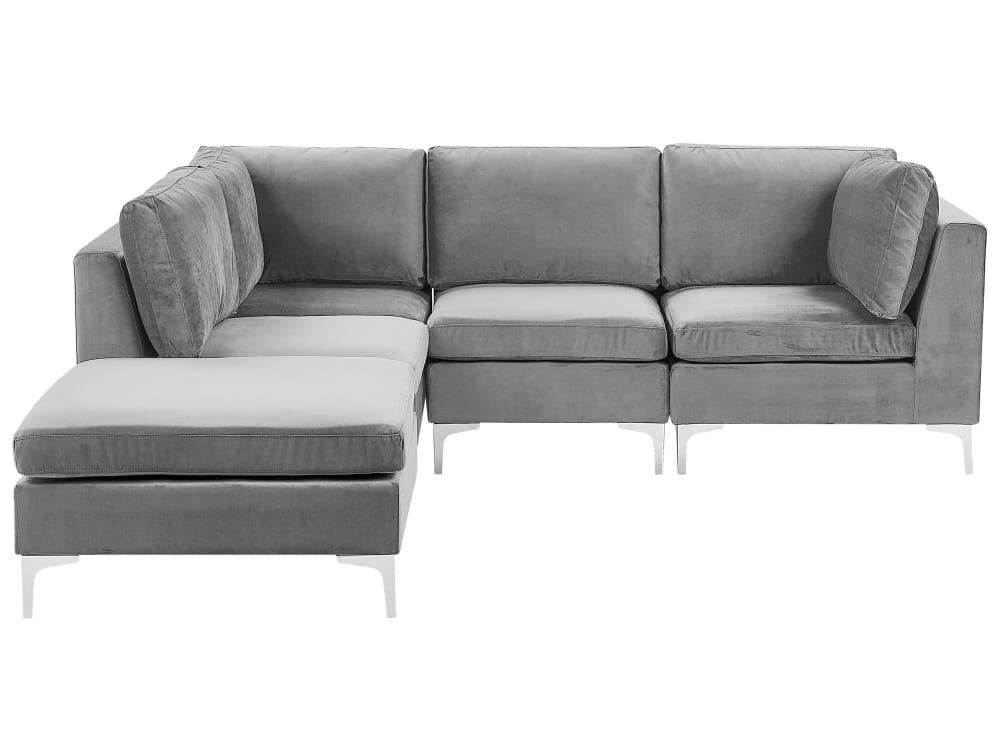 wohnli-moebel-suche-M21051855 Wohnli Möbelsuche - Modulsofa linksseitig 4 Personen aus Samtstoff