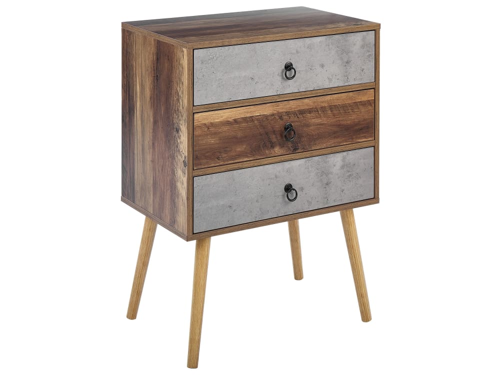 wohnli-moebel-suche-M21052351 Wohnli Möbelsuche - Kommode mit 3 Schubladen aus Holzwerkstoff 82cm