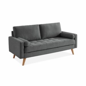 wohnli-moebel-suche-M21062134 Wohnli Möbelsuche - Dunkelgraues 3-Sitzer Sofa mit Stoffbezug