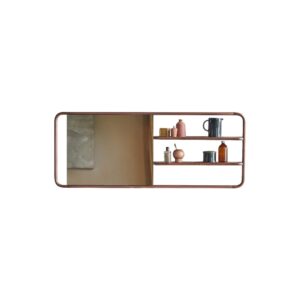wohnli-moebel-suche-M21065557 Wohnli Möbelsuche - Spiegelregal aus Nussbaum und Messing