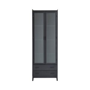wohnli-moebel-suche-M21065565 Wohnli Möbelsuche - Hohe Vitrinenschrank aus Metall