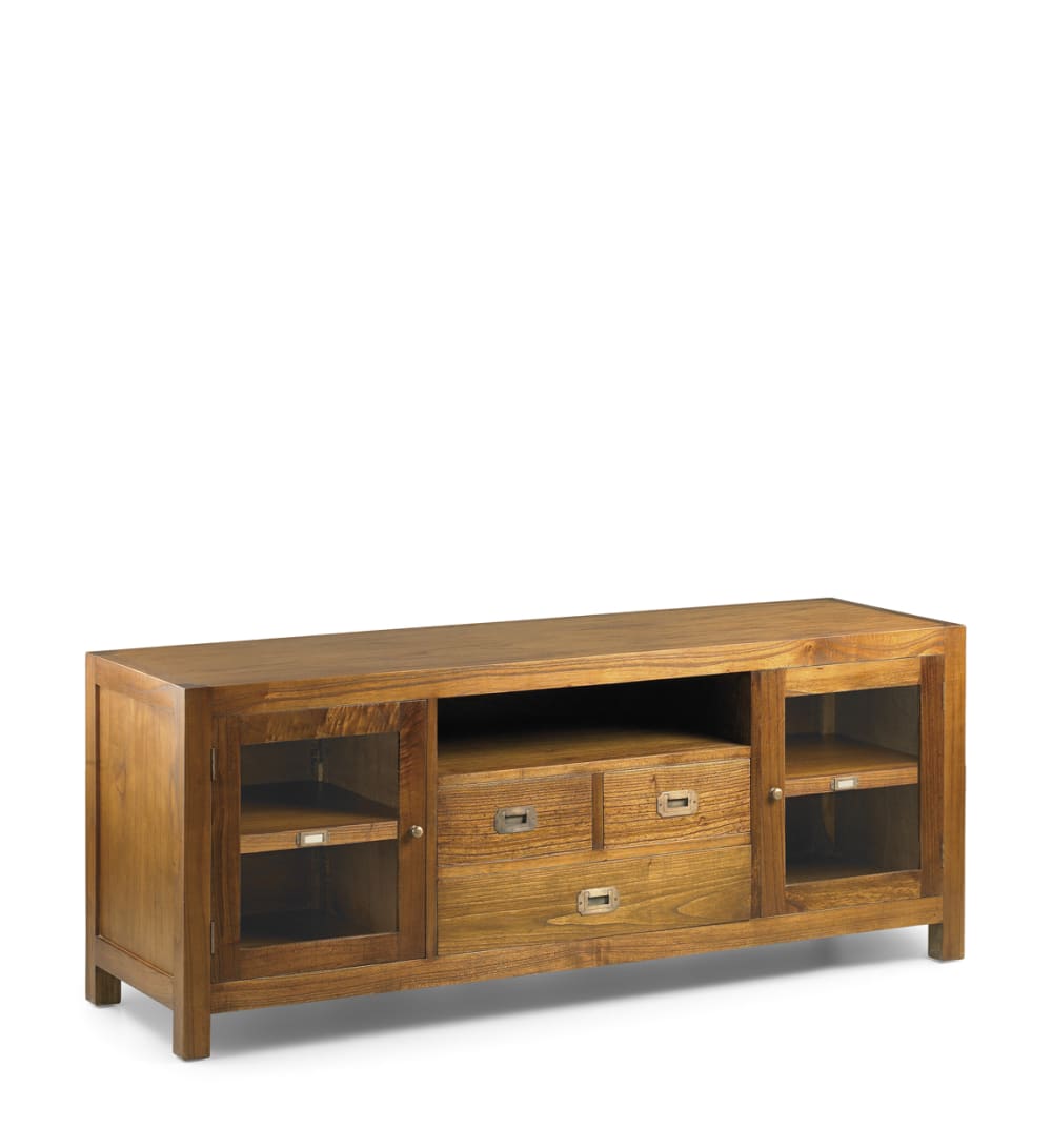 Wohnli Möbelsuche - TV-Möbel mit 2 Türen und 3 Schubladen aus Holz