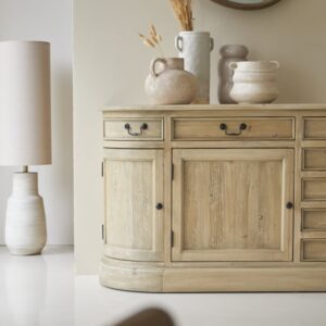 225x78x50cm Holz Beige Tikamoon Möbel Esszimmermöbel Sideboards, Highboards & niedrige Anrichten