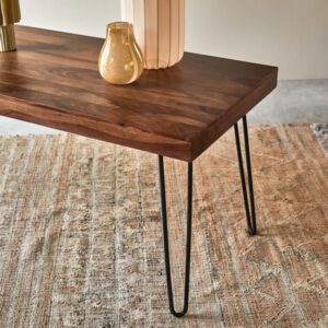 Esstisch aus massivem Palisander 6/8 Pers. 210x77x75cm Holz Braun Tikamoon Möbel Esszimmermöbel Esstische