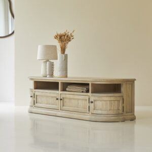 wohnli-moebel-suche-M21070978-1 TV-Möbel Celeste aus Pinienholz 180 180x50x50cm Holz Beige Tikamoon Möbel Wohnzimmermöbel TV-Möbel